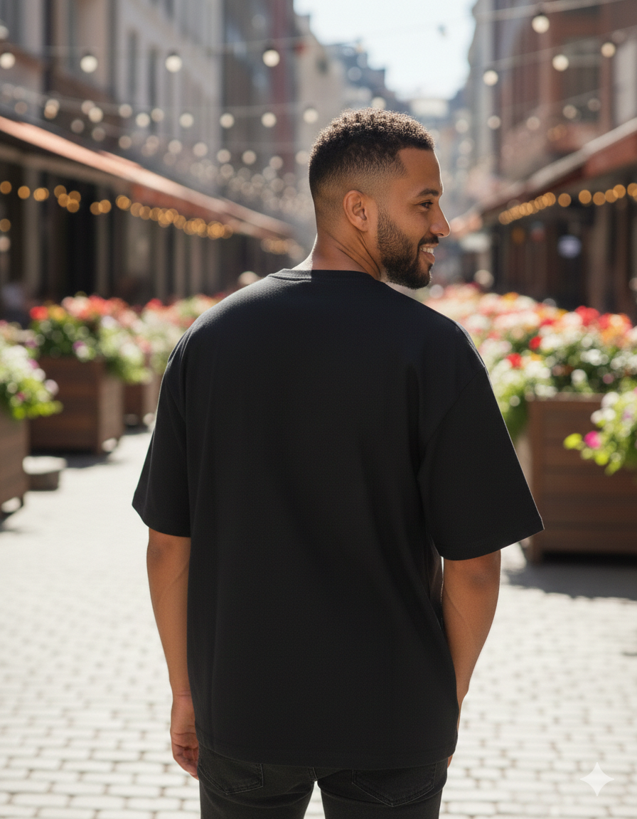 Oversized Graphic Printed T-shirt