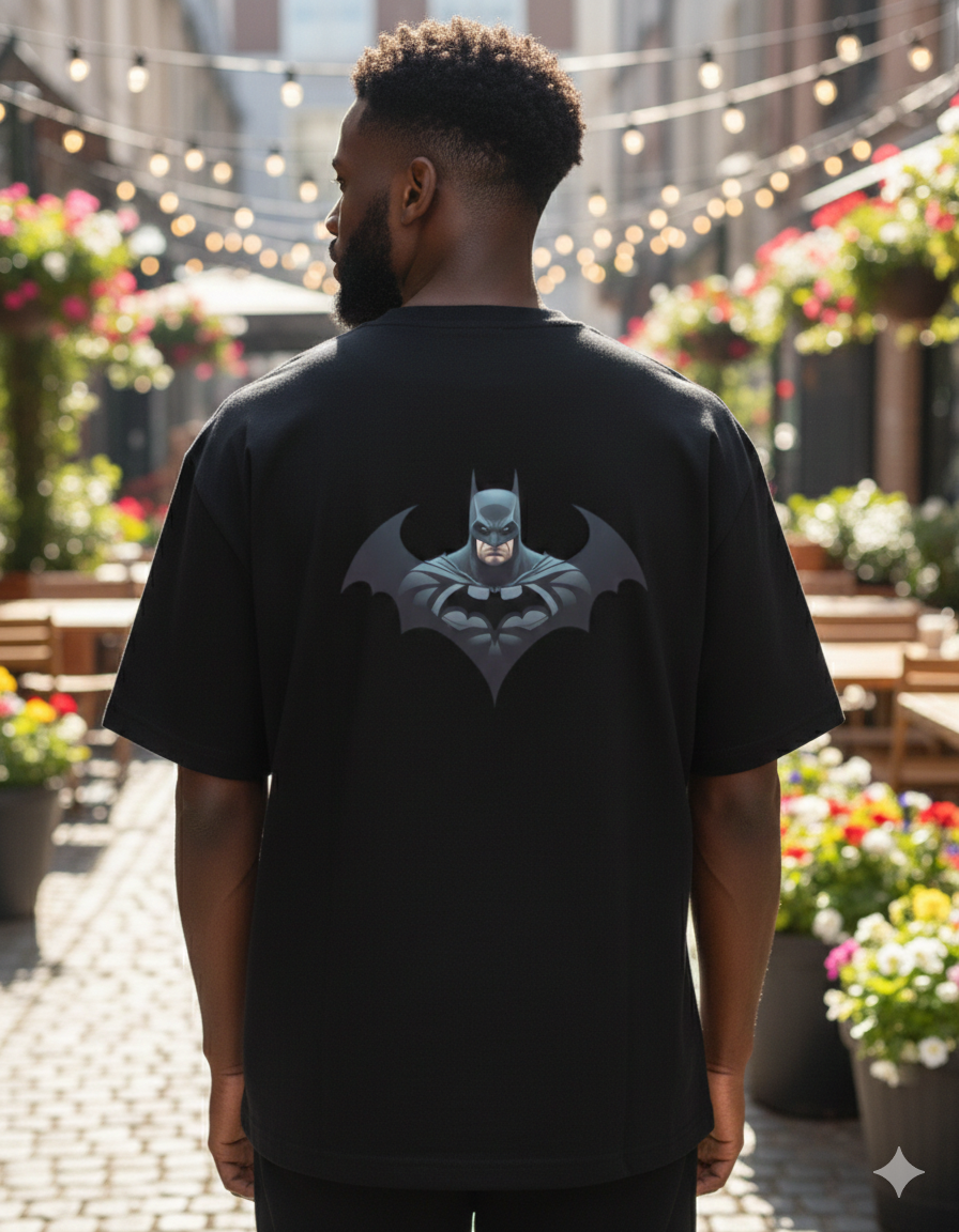 Batman Design Printed T-shirt