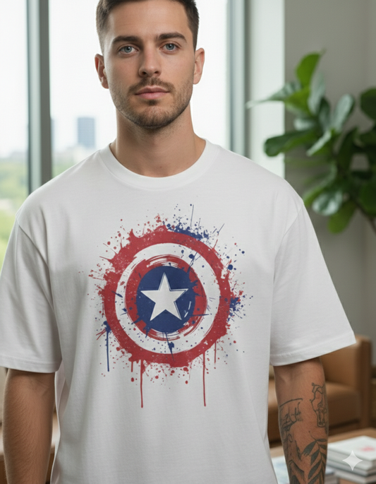 Men’s Regular Fit Printed Cotton T-Shirt