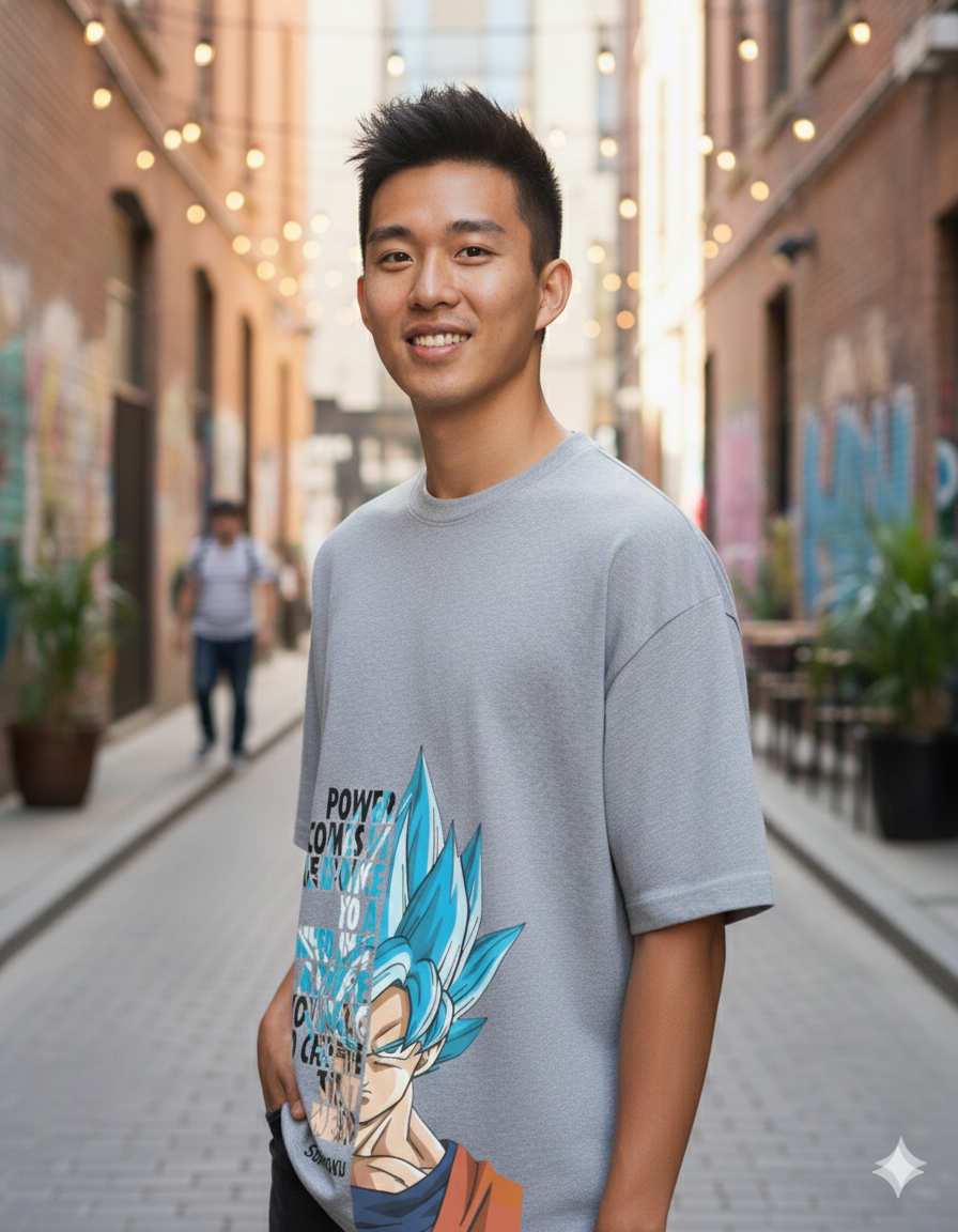 Funky Printed T-Shirt – Trendy Cotton