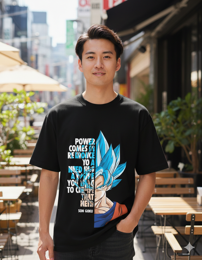 Men’s Oversized Streetwear Cotton T-Shirt