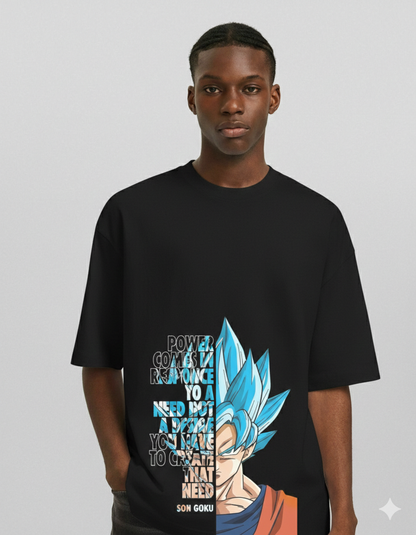 Men’s Oversized Streetwear Cotton T-Shirt